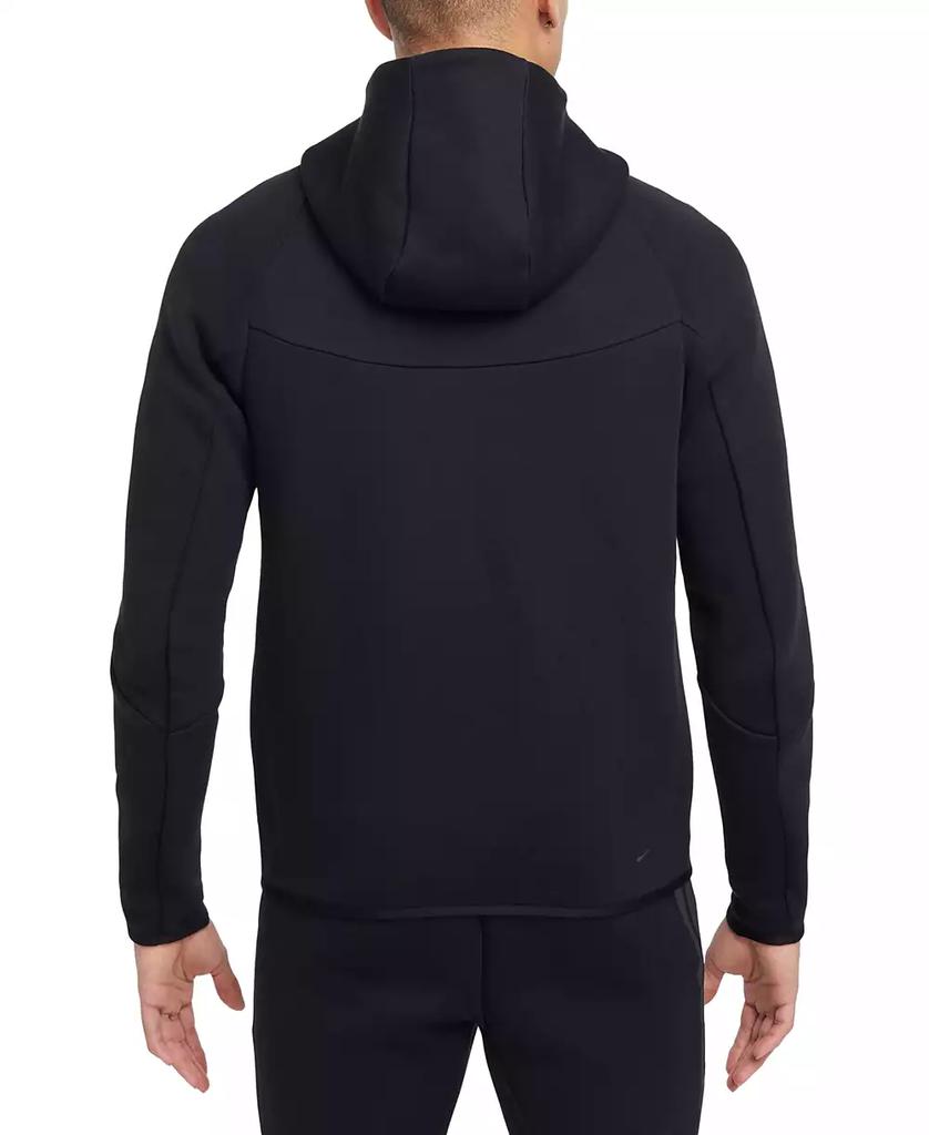NIKE Men's Tech Fleece Full-Zip Windrunner Logo Hoodie