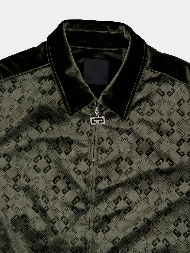 Givenchy Givenchy Monogram Velvet Jacket 3