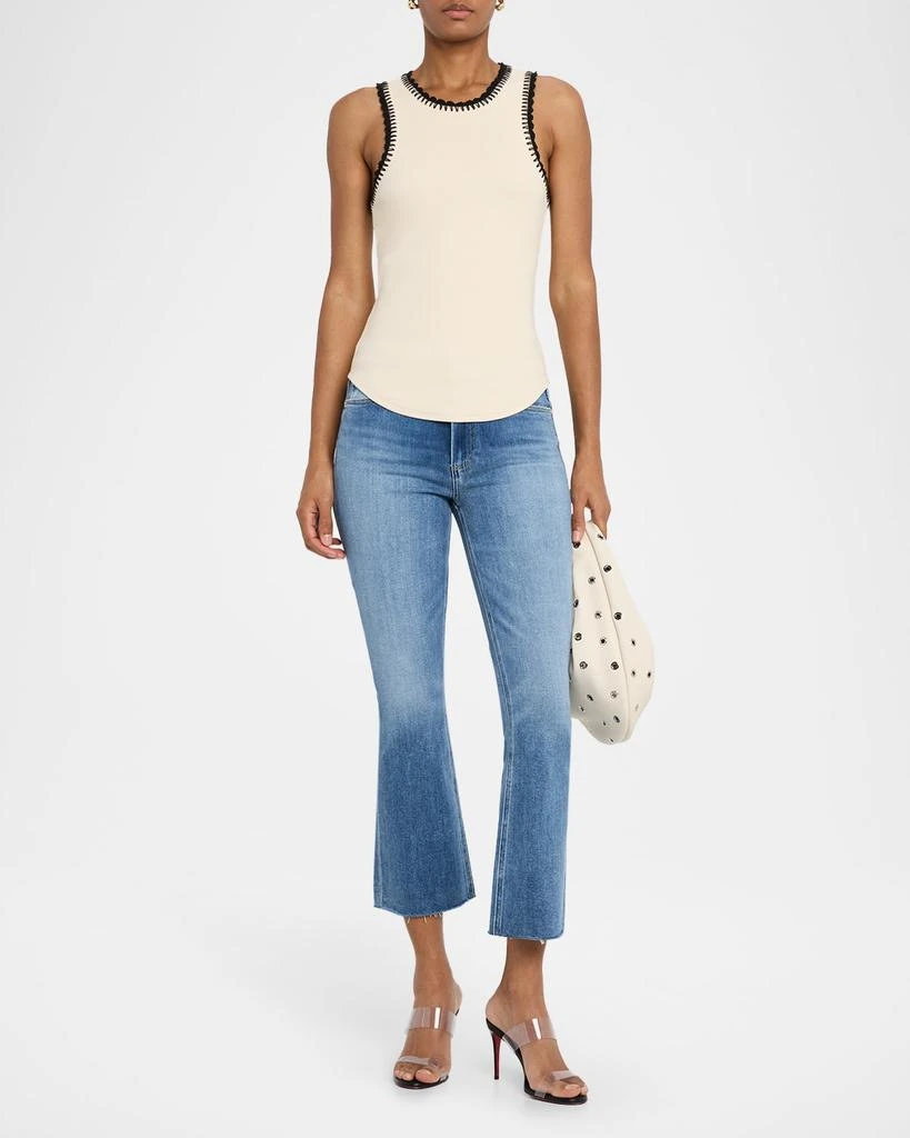 Cinq a Sept Lizzie Crochet-Trim Tank Top 2