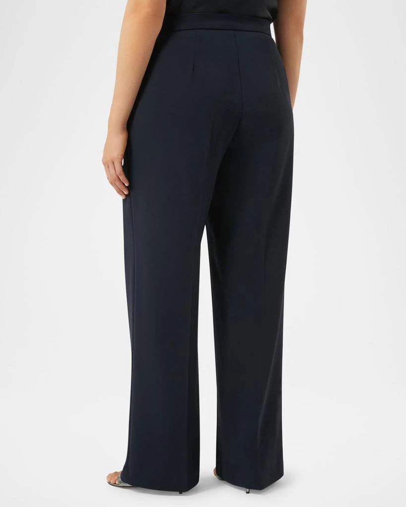 Marina Rinaldi Plus Size Riccor Straight-Leg Cady Trousers 3