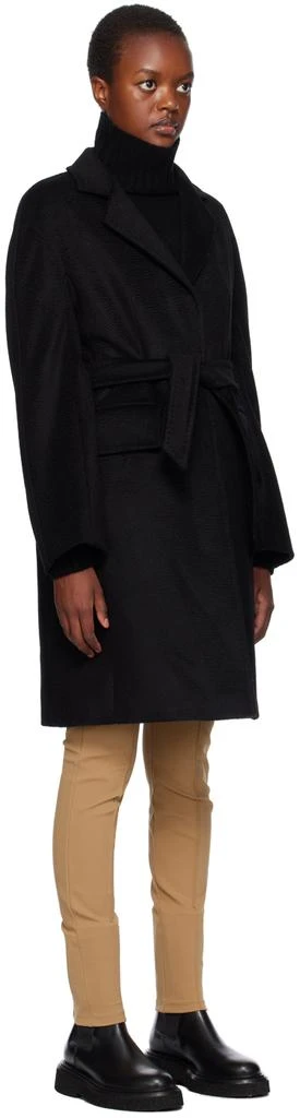 Max Mara Black Bingo Coat 2