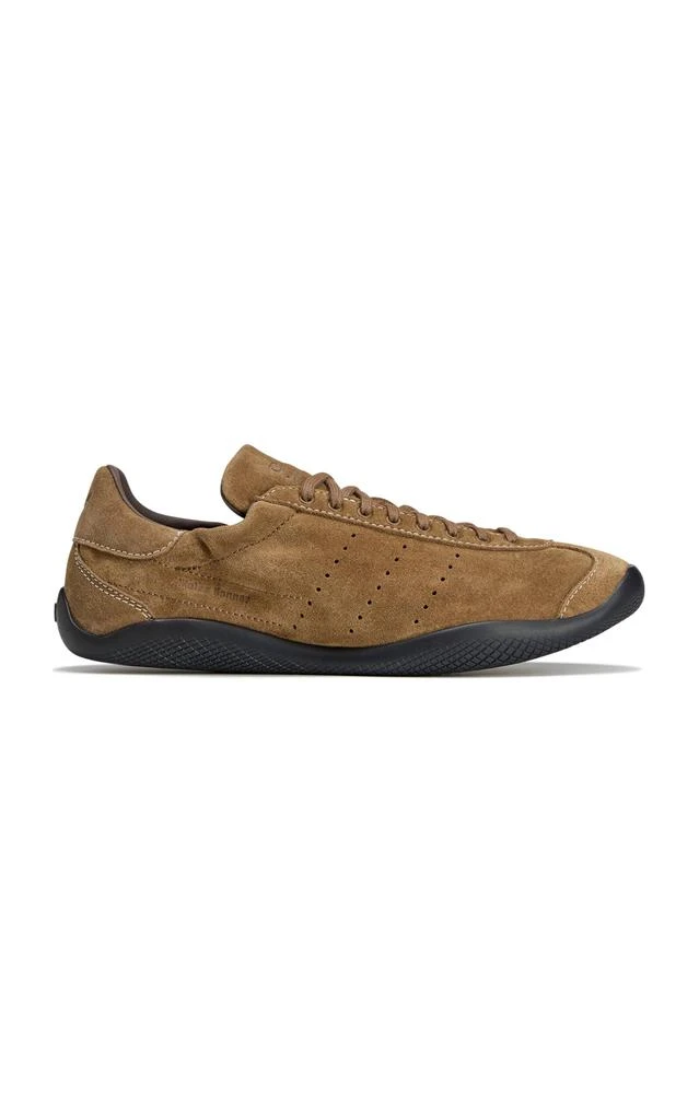 Adidas Adidas x Wales Bonner - WB Karintha Lo Suede Sneakers - Tan - UK 9.5 - Moda Operandi 1
