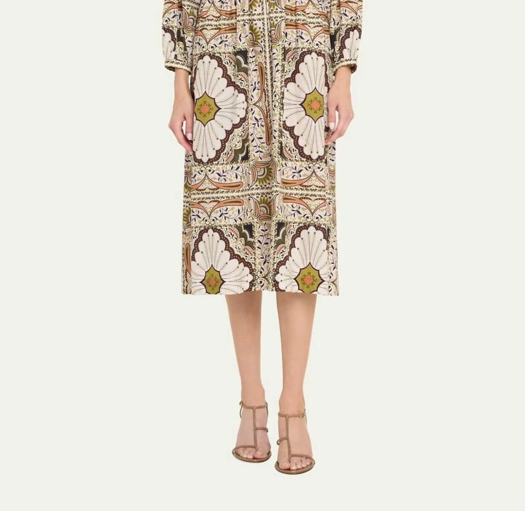 Cara Cara Cara Cara - Ginger Puff Sleeve Midi Dress 1