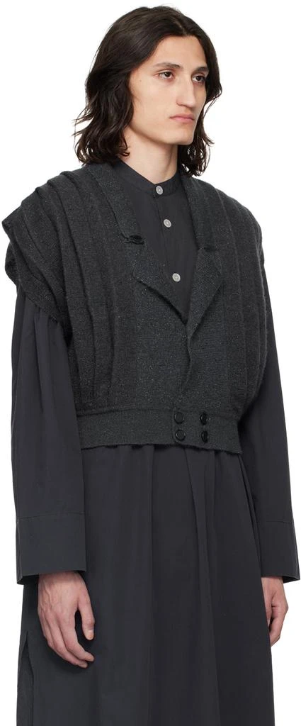 Kiko Kostadinov Gray Orson Cardigan 2