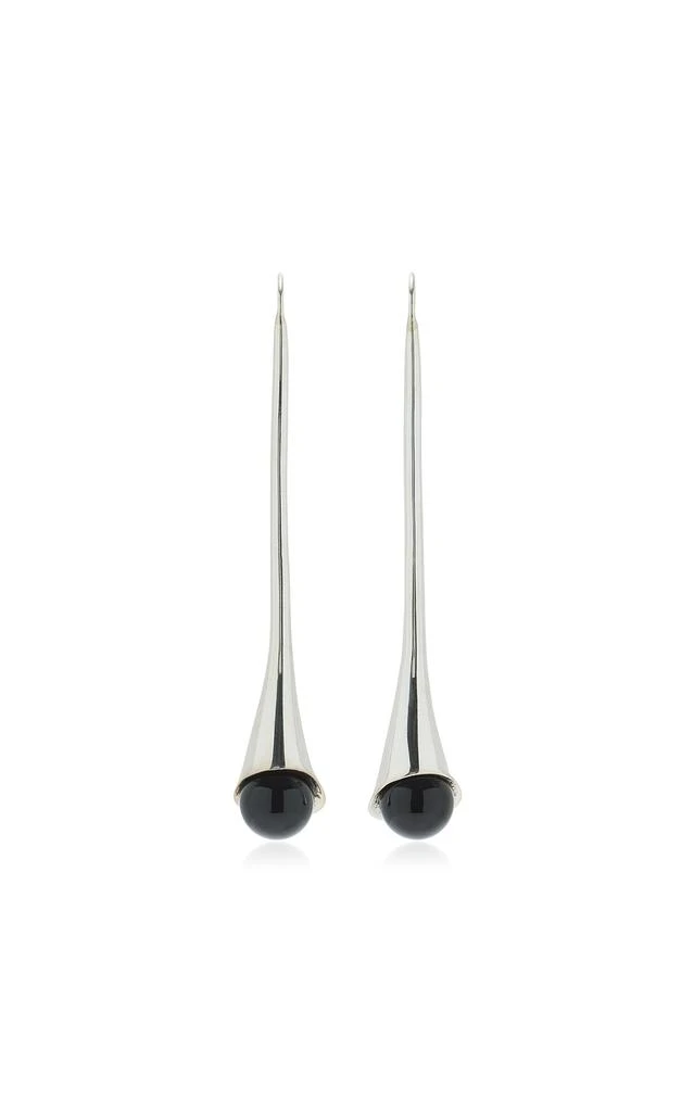 Sophie Buhai Sophie Buhai - Vienna Onyx Earrings - Silver - OS - Moda Operandi - Gifts For Her 1