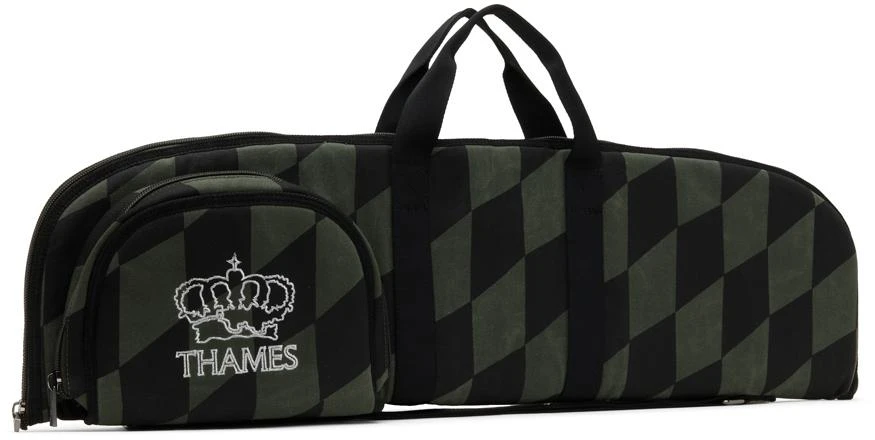Thames MMXX. Black & Green Hunter Edition Messenger Bag 2