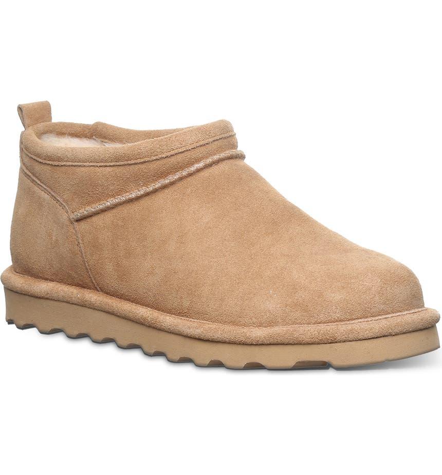 BEARPAW Super Shorty Genuine Shearling Lined Bootie