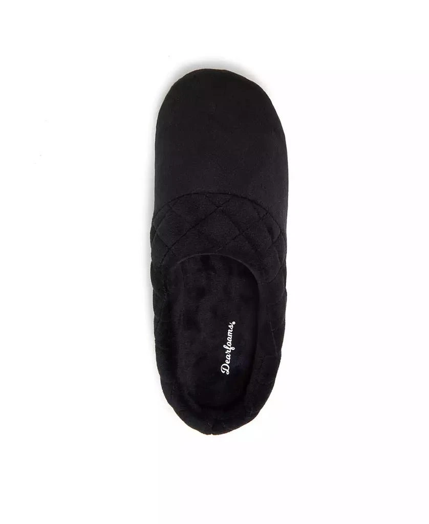 Dear Foams Women's Darcy Velour Clog With Quilted Cuff Slippers 4