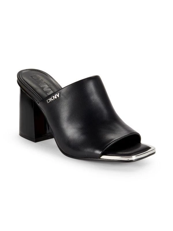 DKNY Silas Open Toe Leather Sandals 2