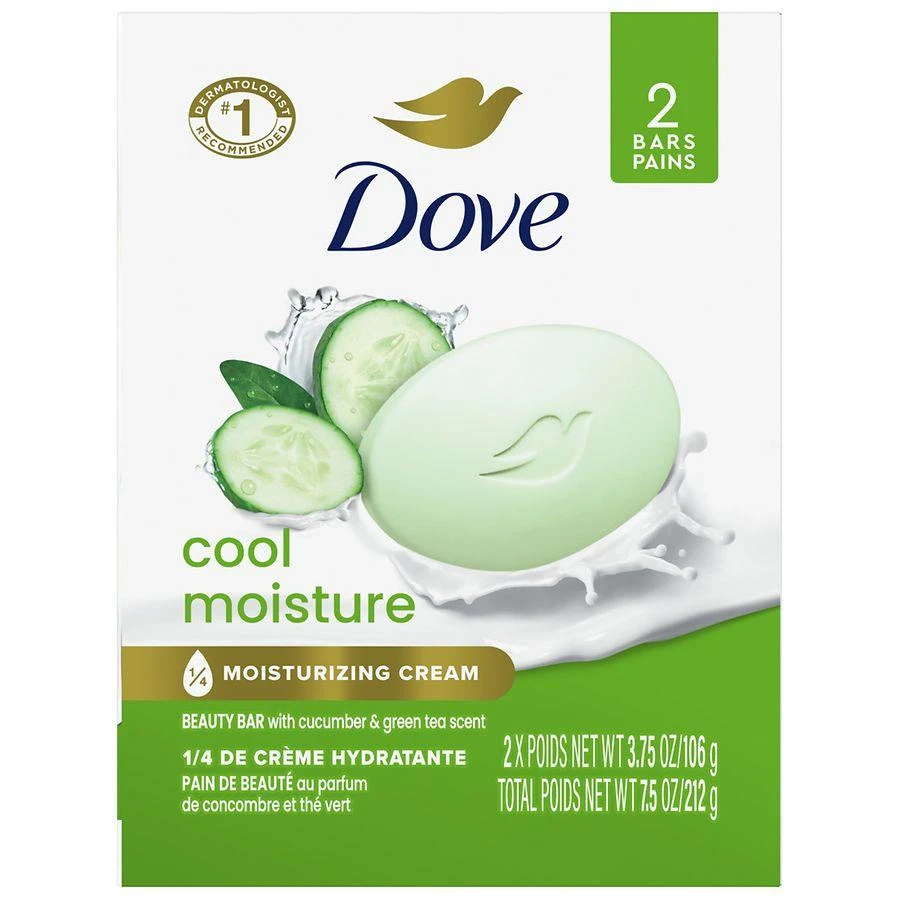 Dove Beauty Bar Cucumber and Green Tea 1