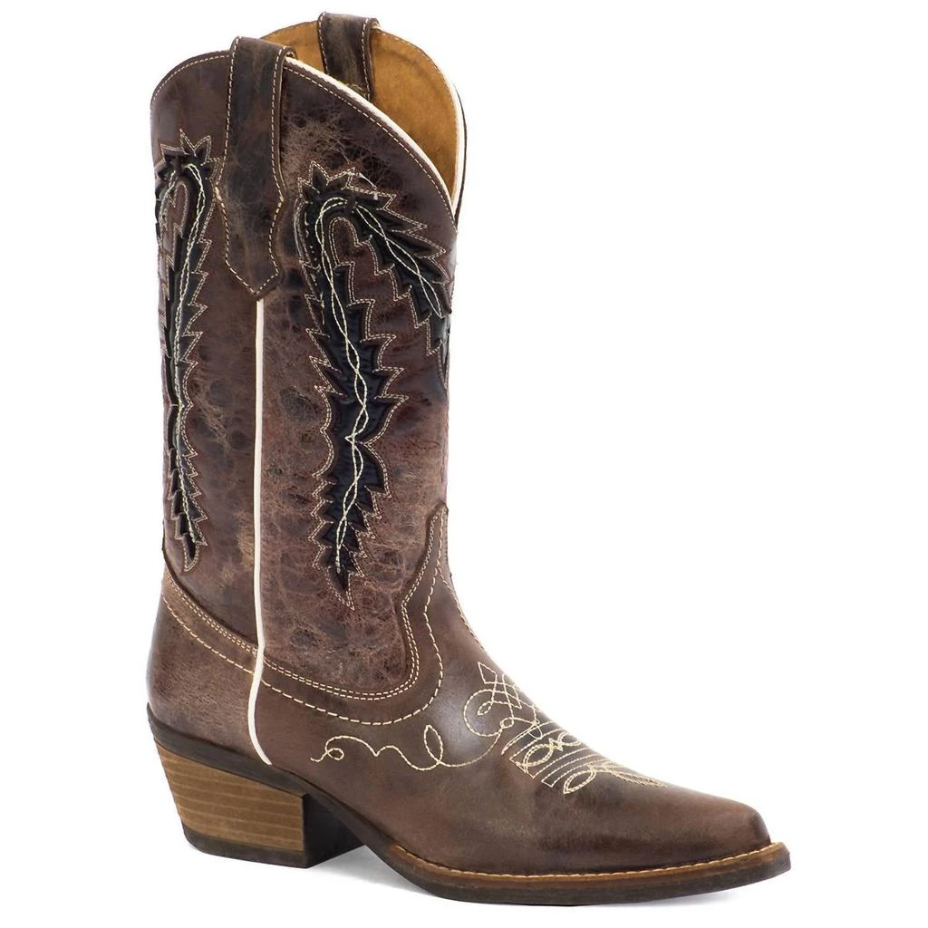 Forastero Forastero - Women's Cowgirl Leather Boots