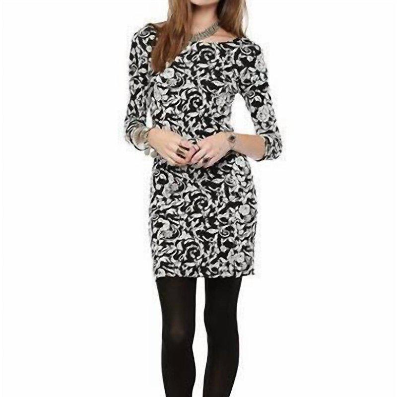 Jack by BB Dakota Melina Dress In Black And White