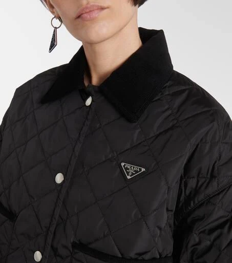 Prada Re-Nylon quilted cropped jacket 5