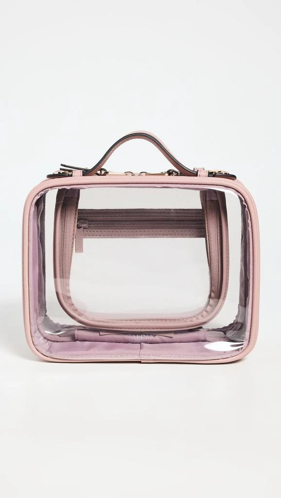 CALPAK Medium Clear Cosmetics Case