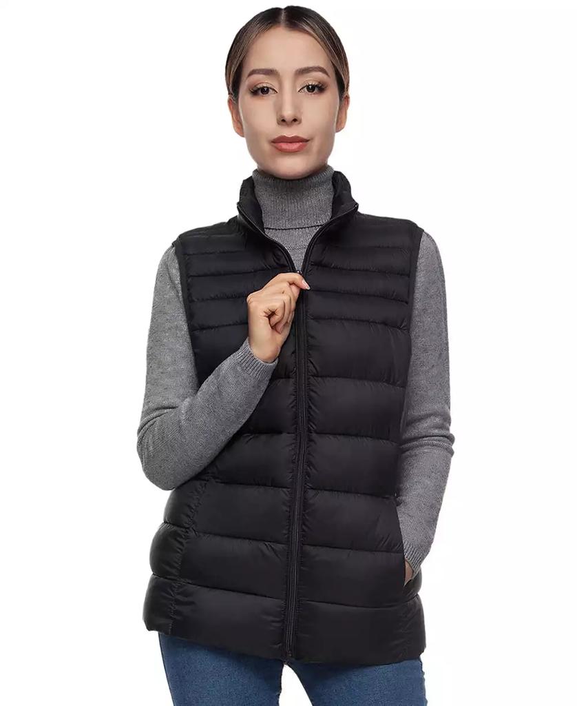 Rokka&Rolla Women's Lightweight Puffer Vest