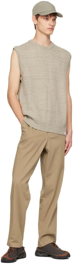 Norse Projects Khaki Manfred Vest 4