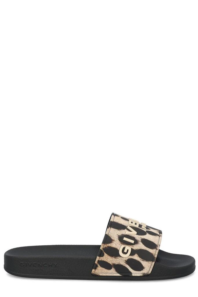 Givenchy Givenchy Leopard Printed Flat Sandals 1