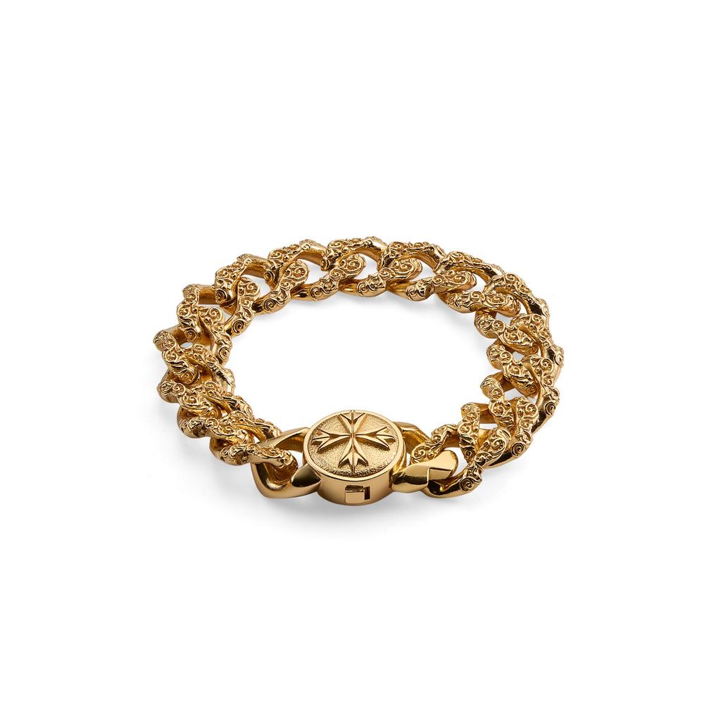 Emanuele Bicocchi Emanuele Bicocchi Large Flourish Chain Bracelet