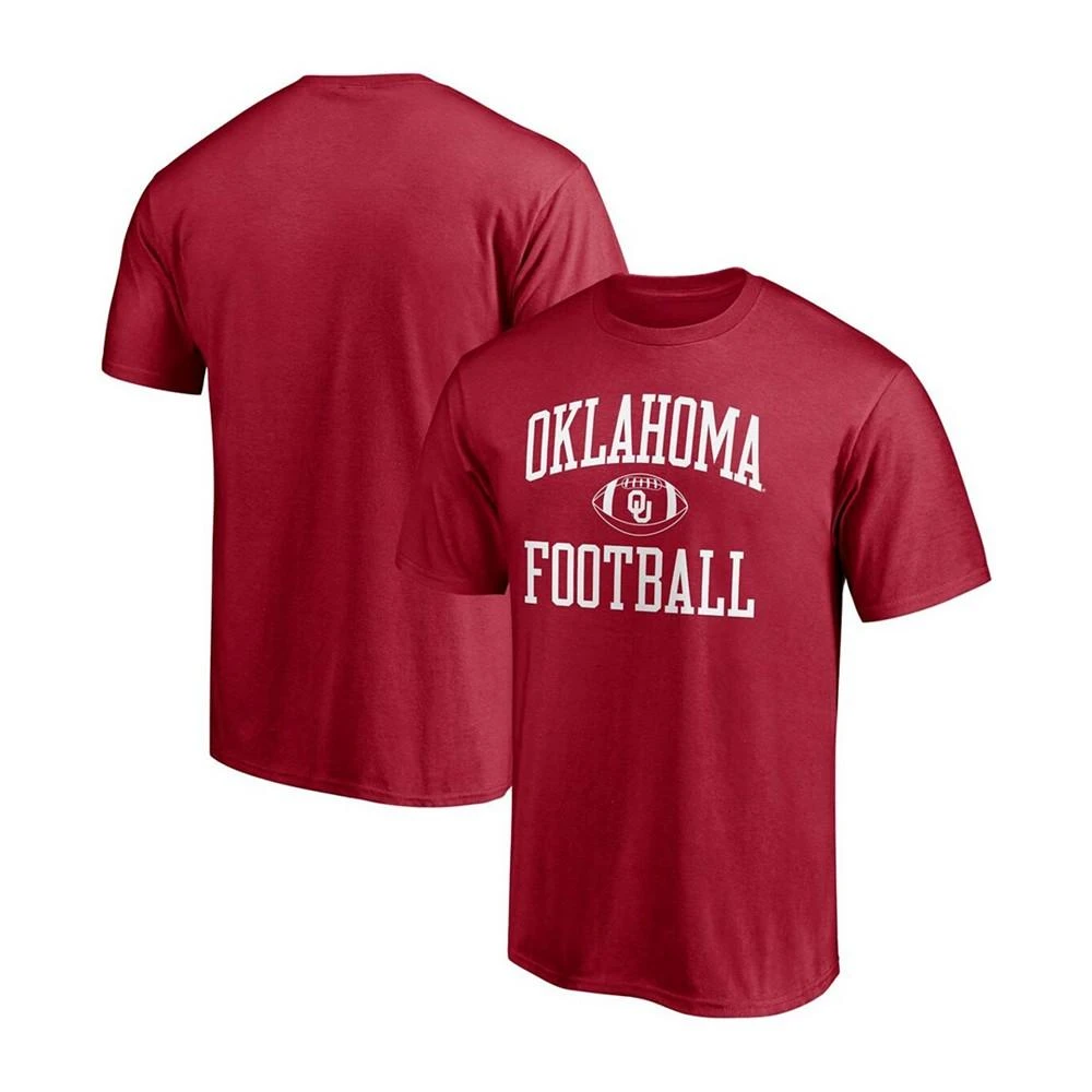 Fanatics Men's Crimson Oklahoma Sooners First Sprint Team T-shirt 1