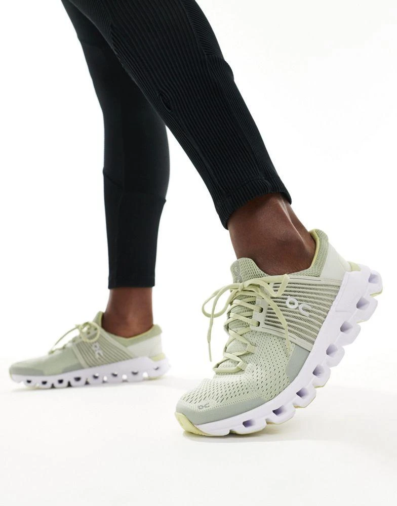 On On Running Cloudswift trainers in light green 1
