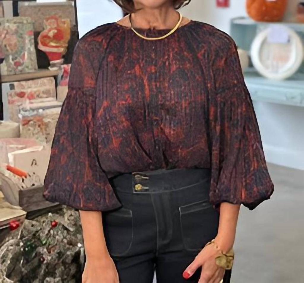 Habitual Habitual - Sparkle Navy Floral Top