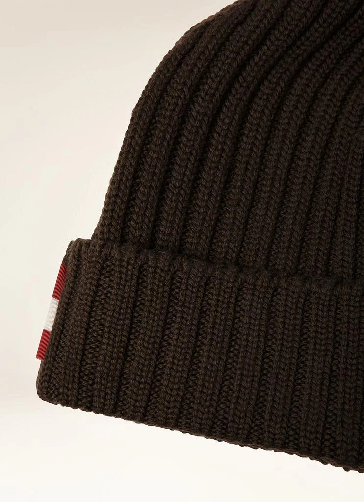 Bally Ribbed Beanie 3
