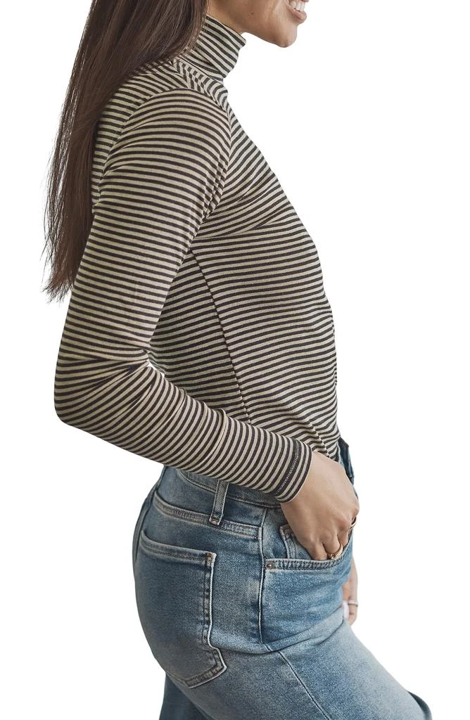 Splendid Cotton Blend Turtleneck 3