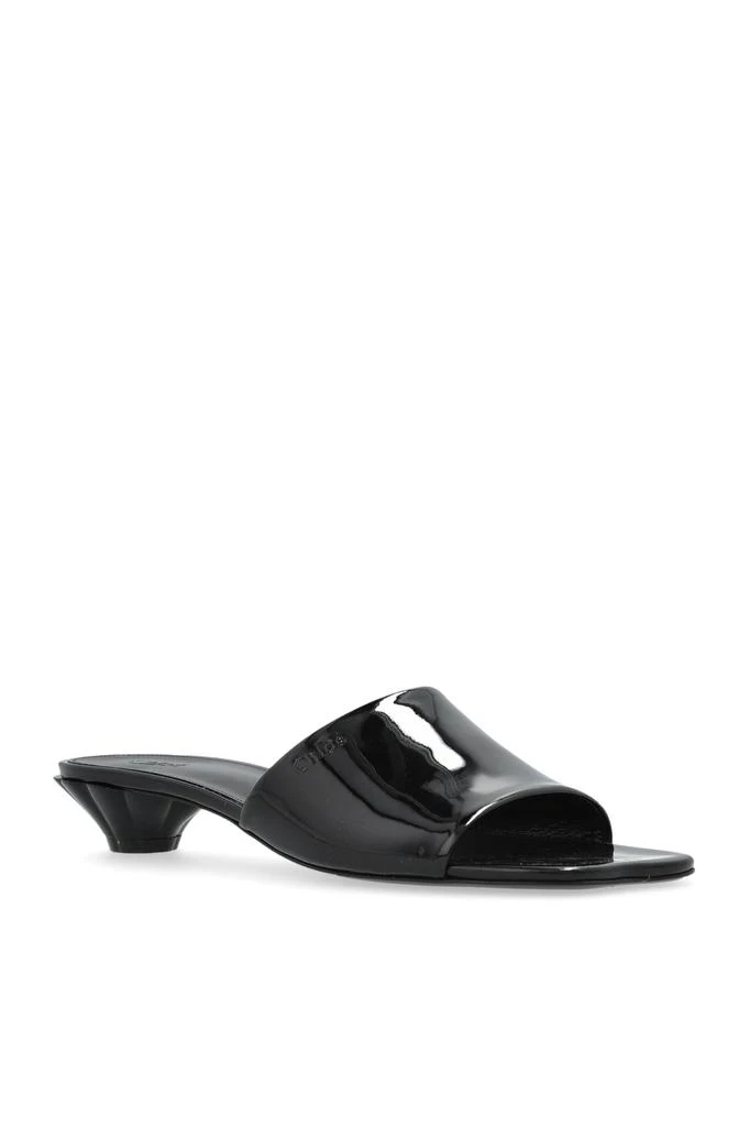 Chloé Flower heeled mules 4