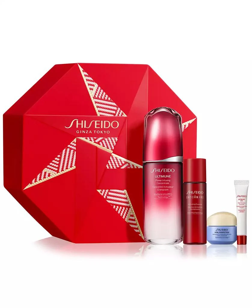 Shiseido 4-Pc. Ultimune Radiance & Resilience Skincare Set 1