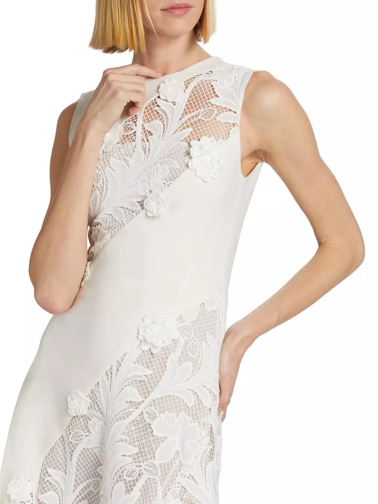 spell white lace dress Spell Yaya Lace Scarf Mini Dress main image 1