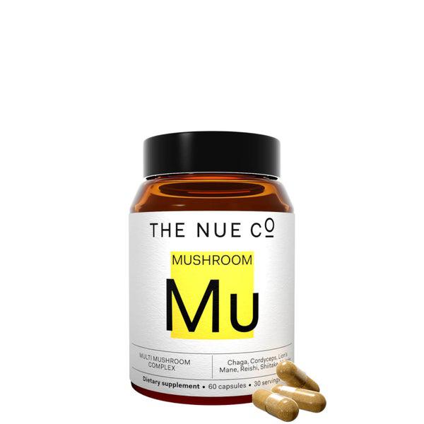 The Nue Co. The Nue Co. Multi Mushroom Complex Supplement To Increase Focus (60 Capsules)