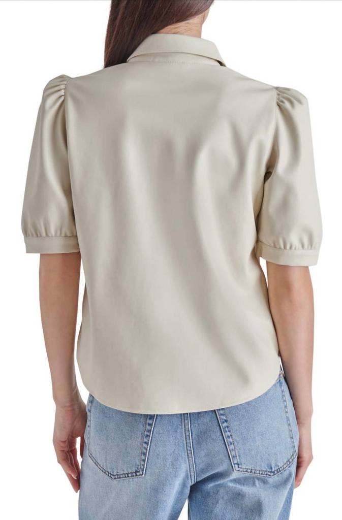 BB Dakota Bb Dakota - Virginia Faux Leather Top