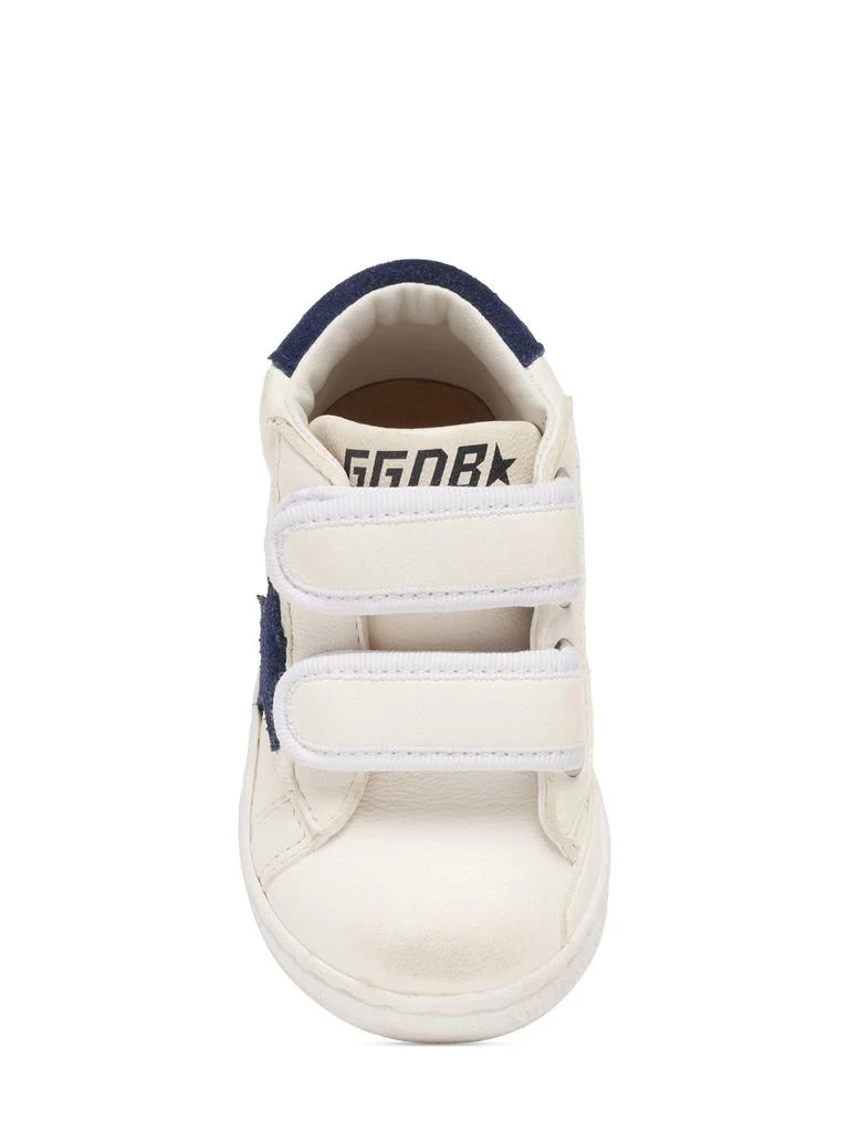Golden Goose June Leather Strap Sneakers 3