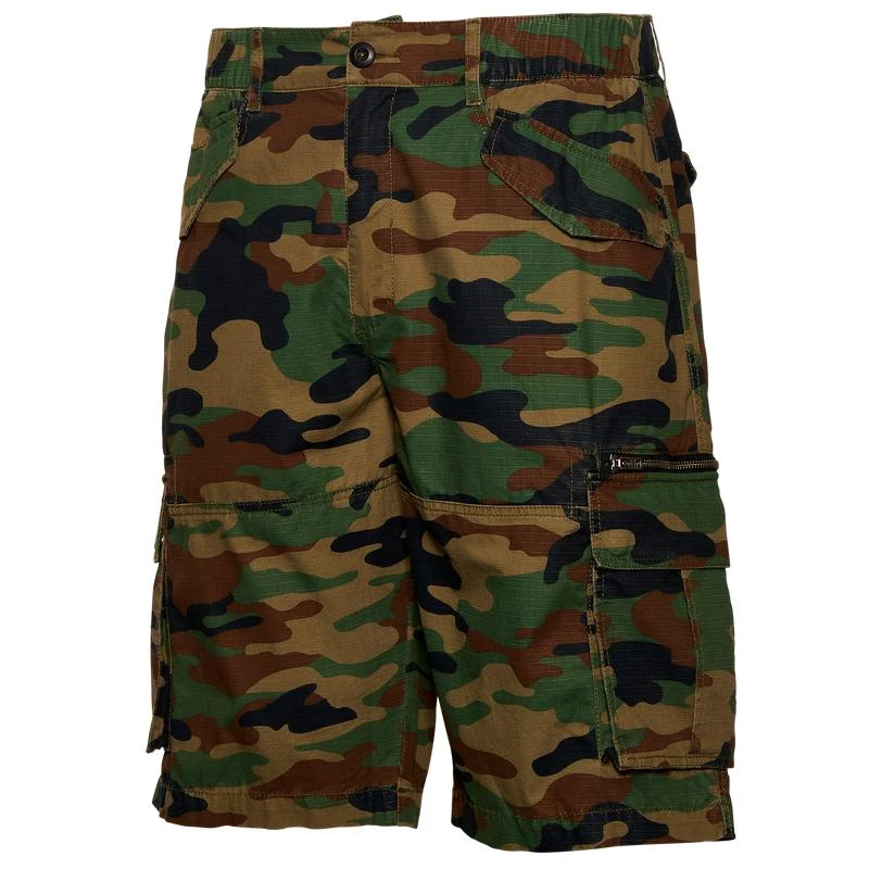 LCKR LCKR Black Hawk Cargo Shorts Long Inseam - Men's 1