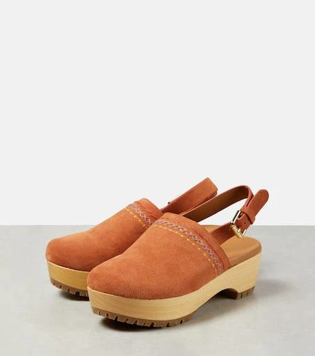 See by Chloé Pheebe suede clogs 5