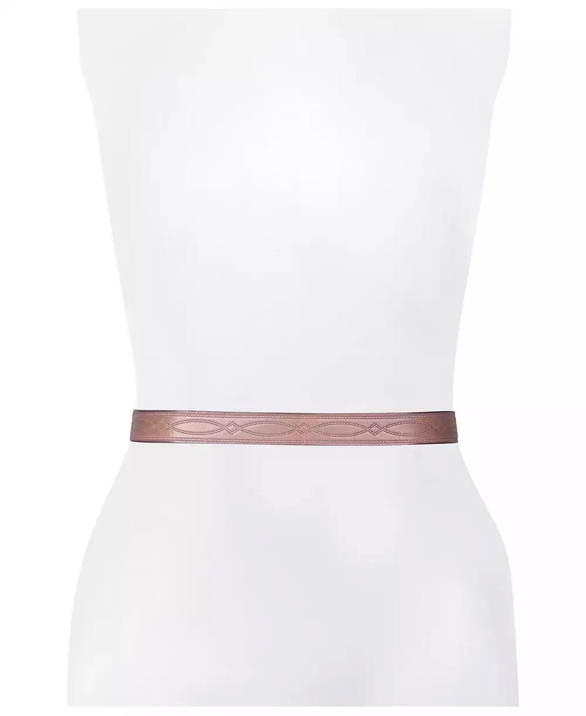 Frye Women's Western Embossing Belt 5