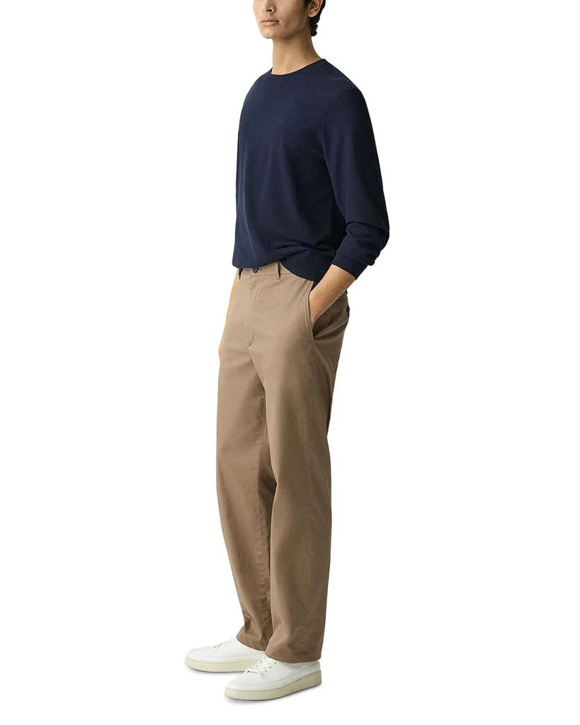 Theory Straight Pant in Cotton-Blend Twill 3
