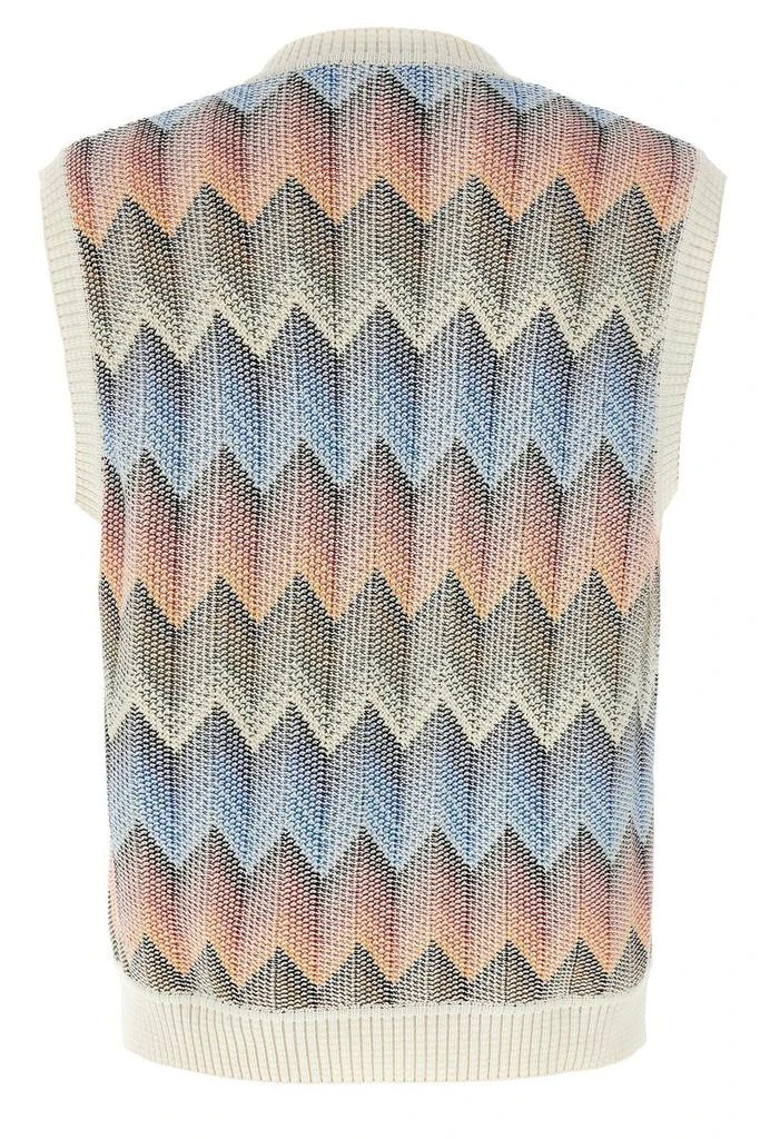 Missoni Missoni Chevron Knitted Vest 2
