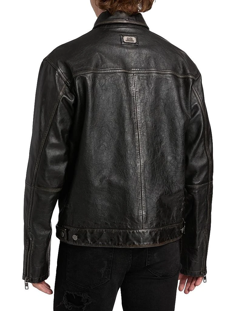Ksubi Eldorado Collared Leather Jacket 5