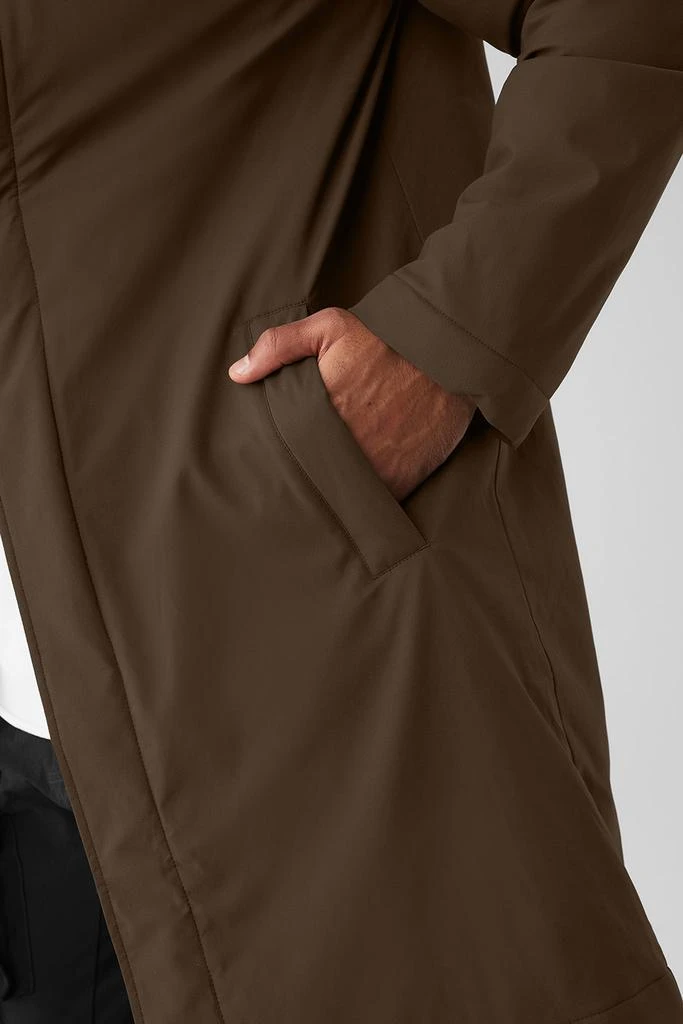 Alo Signature Overcoat - Espresso 4