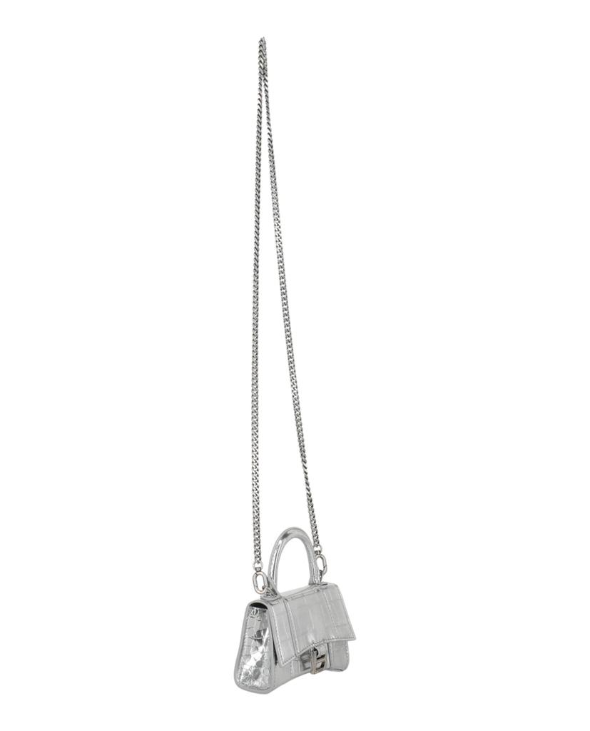 ☆関税込☆BALENCIAGA★MINI HOURGLASS CHAIN TOTE BAG★ Balenciaga Hourglass Mini Handbag With Chain Crocodile