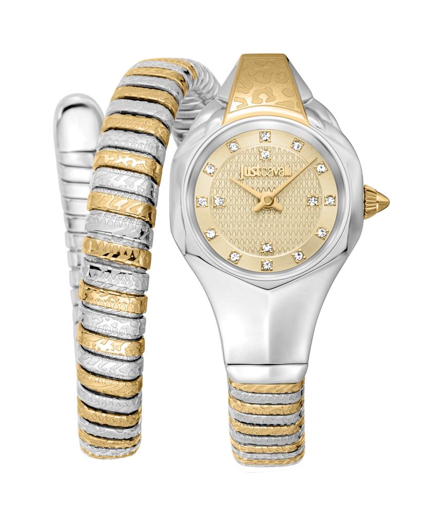 Just Cavalli Women's Snake 316L Stainless Steel Watch
