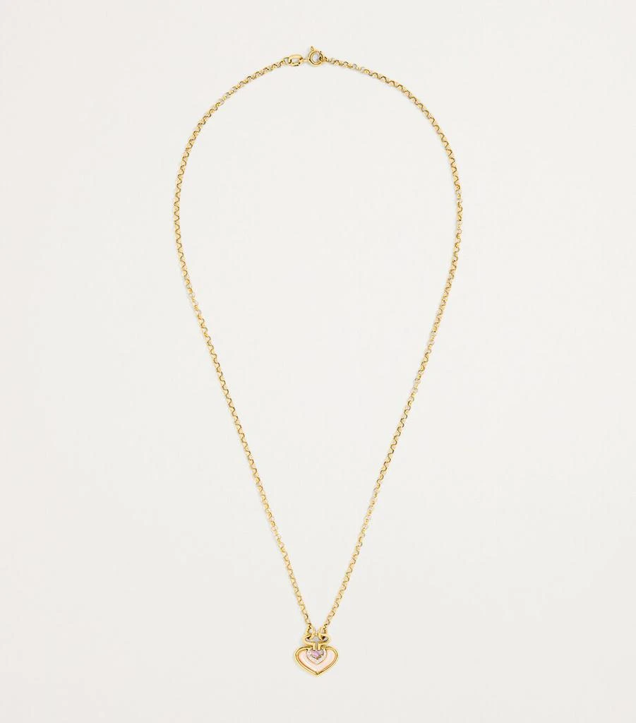 L'ATELIER NAWBAR Yellow Gold, Diamond and Mother-of-Pearl Venus Lot N*91 Necklace 3