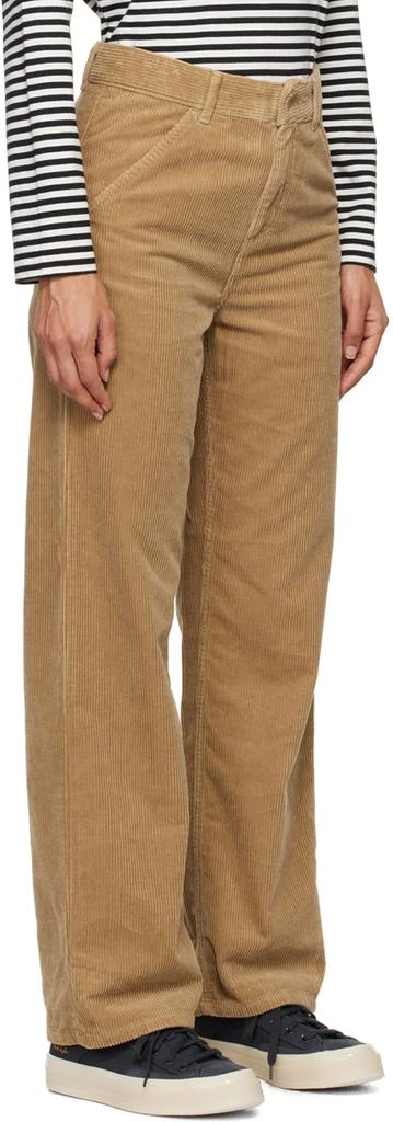 Carhartt WIP Tan Simple Trousers 2