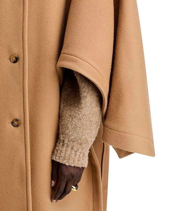 A.W.A.K.E. Mode Wool Poncho Coat 5