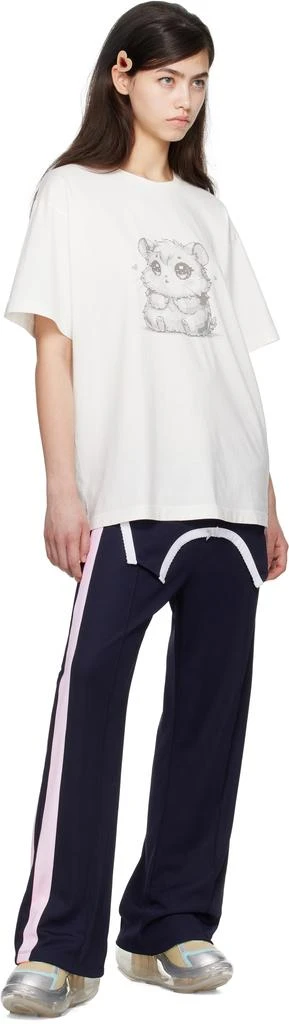 I'm Sorry by Petra Collins SSENSE Exclusive White JennyFax Edition Oversized T-shirt 5