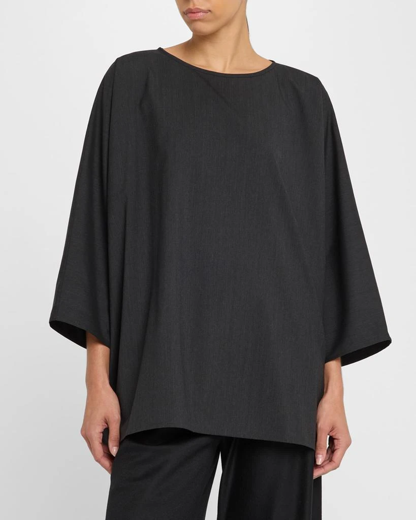 Eskandar Boat Neck Top (Long Length) 4