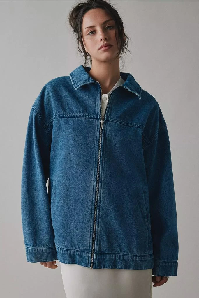 BDG BDG Maya Oversized Denim Trucker Jacket 2