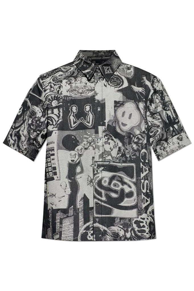 Casablanca Casablanca Collage Denim Shirt