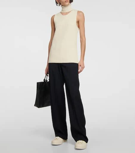 Jil Sander Leather high-top sneakers 2